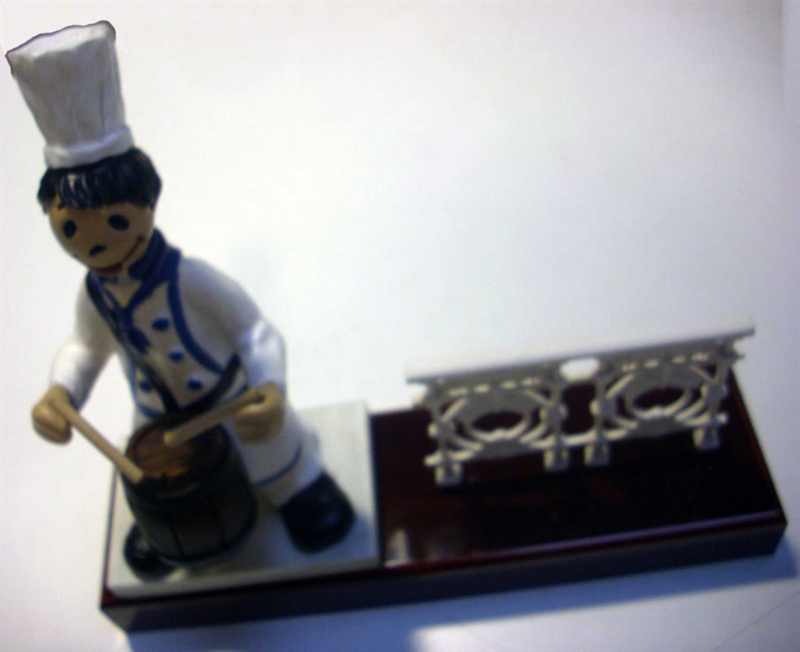 TCB03 / COCINERO BARRIL + BARANDILLA DOBLE PEQUEÑA